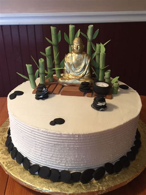 Budda Zen Garden Cake Garden Cakes Cake Spa Cake