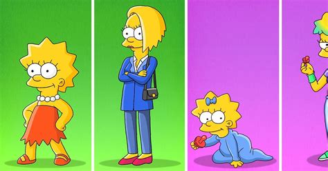 Nous Avons Imagin Quoi Ressembleraient Les Personnages Des Simpson