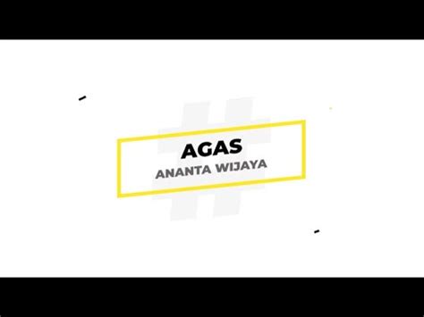 BEASISWA KARYA SALEMBA EMPAT KSE VIDEO PERKENALAN AGAS ANANTA