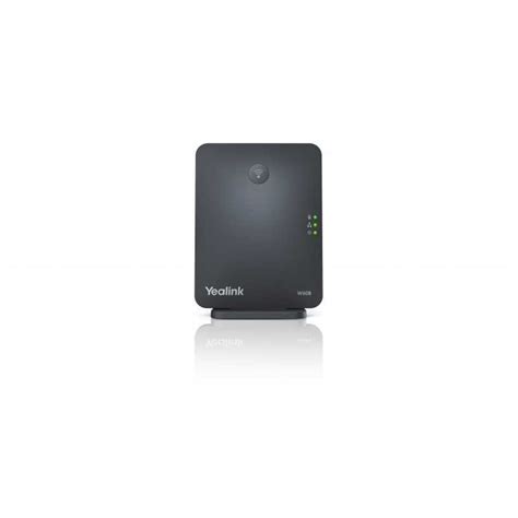 W60B Yealink W60B, Single Cell Base Station- 8 chiamate contemporanee, 8...