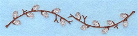 Pussy Willow C Machine Embroidery Design Embroidery Library At