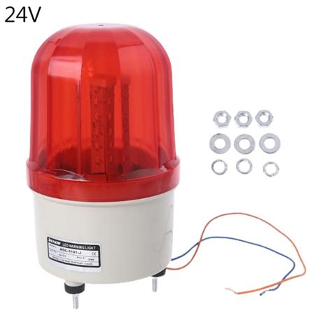 V V V Led Alarm Light Warning Lamp Signal Buzzer Rotary Strobe