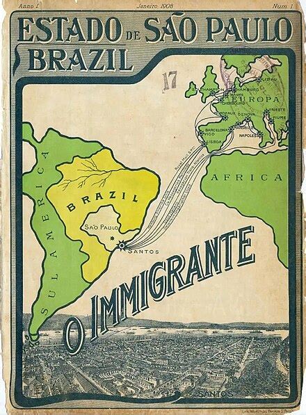 Imigração no Brasil – Wikipédia, a enciclopédia livre