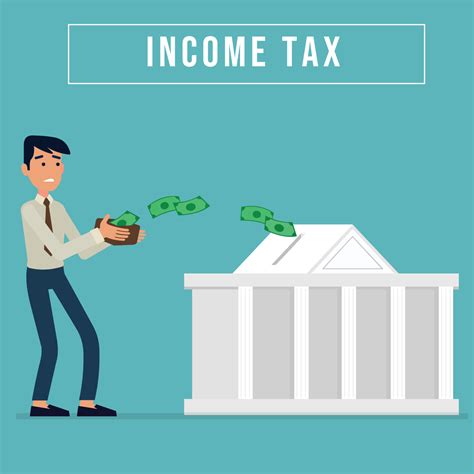Income Tax Vector Illustration 13223842 Vector Art At Vecteezy