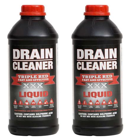 Triple Red Drain Cleaner 1Litre (2 Pack) | Shop Today. Get it Tomorrow ...