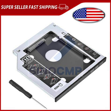 Universal Mm Sata Nd Ssd Hdd Hard Drive Caddy Fit For Dvd Cd Rom