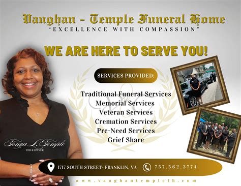 Vaughan-Temple Funeral Home | Franklin VA
