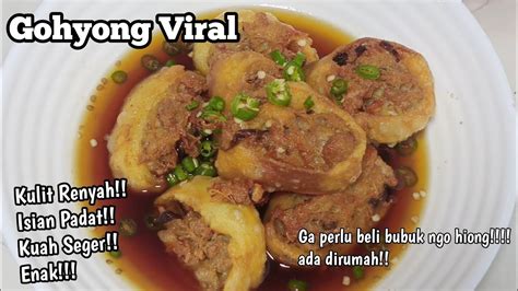 Viral Banget Gohyong Viral Resep Lengkap Dgn 5 Spice Powder Mudah And Gampang Youtube