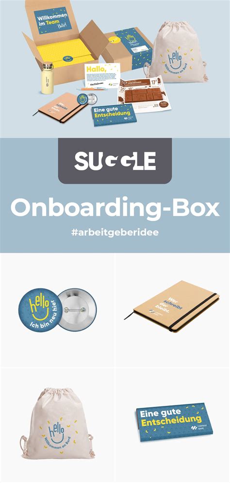 Onboarding Box versüßt neuen Mitarbeitern und Mitarbeiterinnen den