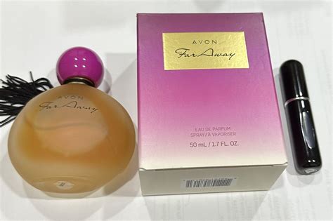 Avon FAR AWAY Eau De Parfum Perfume Spray 1 7 Oz Free Travel Spray