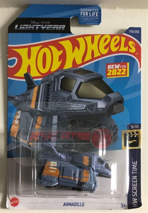 Hot Wheels 2022 Disney Lightyear Armadillo 179 250 HW Screen Time 9 10 TRC Inc Sports