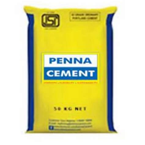 Penna Cement Opc 53 Grade At Rs 415 Bag OPC Cement In Hyderabad ID