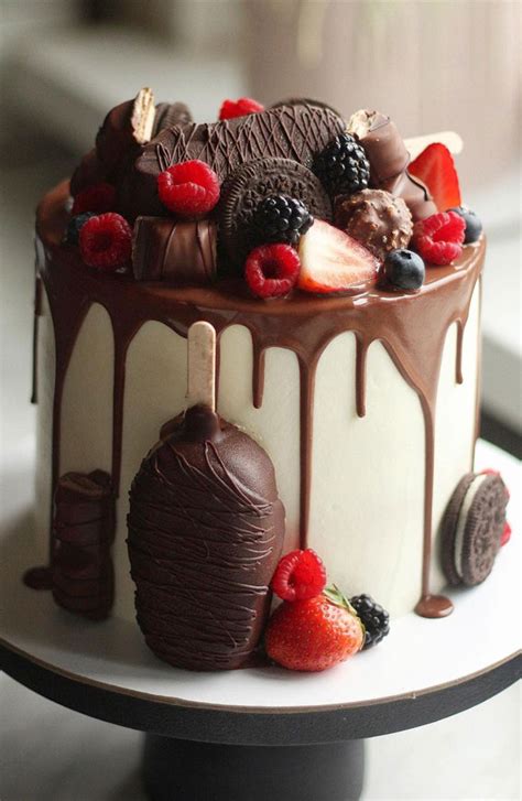 49 Cute Cake Ideas For Your Next Celebration Chocolate With