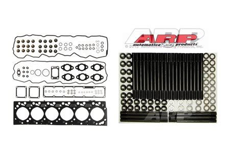 ARP Head Stud Kit Mahle Head Gasket 1 28mm For 03 07 Dodge Cummins 5