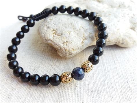 Браслет Черный Турмалин Сапфир от продавца: SUN GURU – в интернет ...