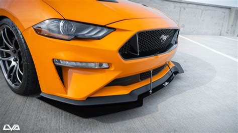 Liquivinyl 2018 2021 Ford Mustang Gt Performance Pack 1 Pp2 Style Front Splitter Body Kit World