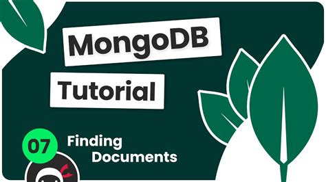 Complete Mongodb Tutorial Finding Documents Youtube