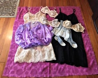 Vintage Lingerie Etsy