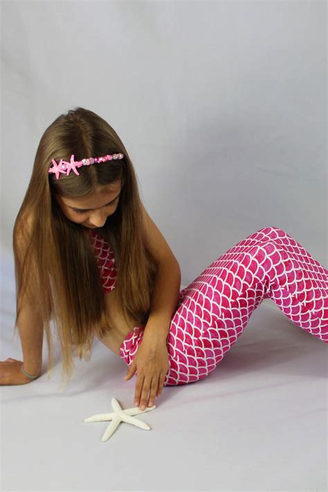 Mermaid Tail Monofin Bikini Set Dream Blue