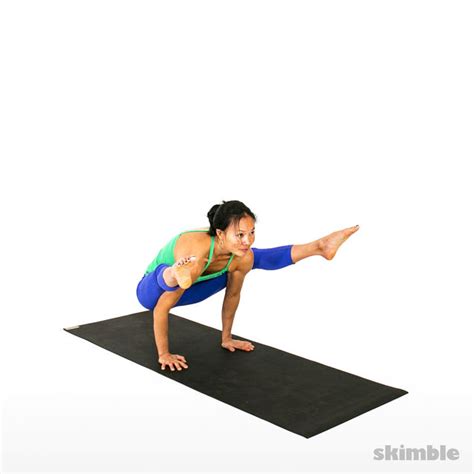 Firefly Pose 锻炼方法 Skimble Workout Trainer