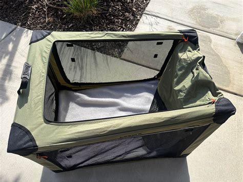 Lesure Soft Collapsible Dog Crate - 36 Inch Portable Travel - Pet