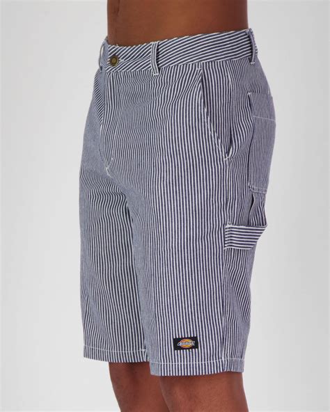 Shop Dickies Kempton Shorts In Hickory Stripe Fast Shipping And Easy