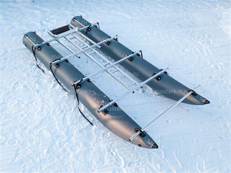 Надувной катамаран Рыбак-2 под мотор для рыбалки