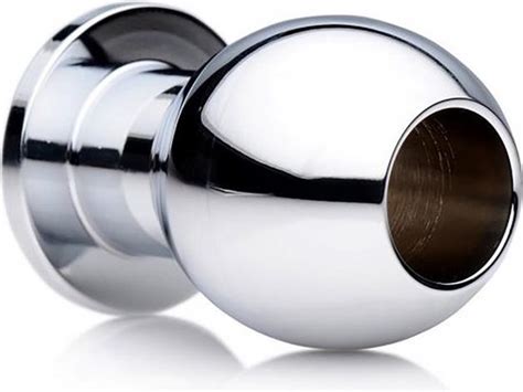 Dilatateur Anal Creux Small Abyss 1 5 Pouces Plug Anal Et Godes Anaux Argent Bol
