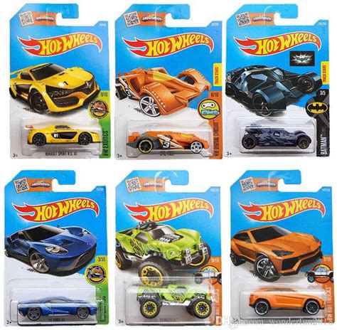 MATTEL HOT WHEELS Angličák HW auto 6 8cm kovový model různé druhy