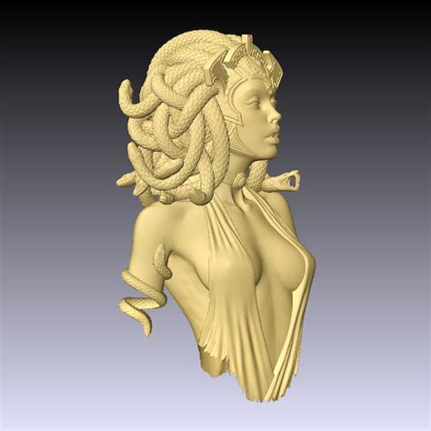 3d Print Files Medusa Etsy