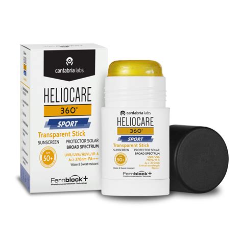 Heliocare 360 SPORT Transparent Stick SPF 50 Cantabria Labs