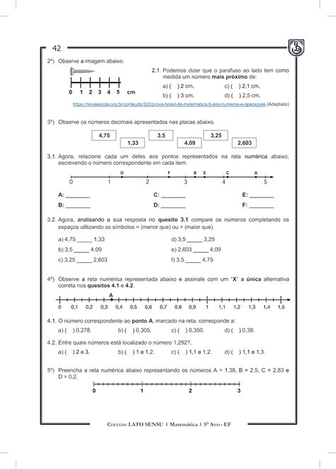 Apostila De Matemática 5 Ano Para Imprimir Pdf - APOSTILA DE MATEMÁTICA 5º ANO PDF.pdf