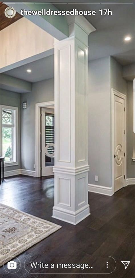 pillar design  living room  tamara wilson blog