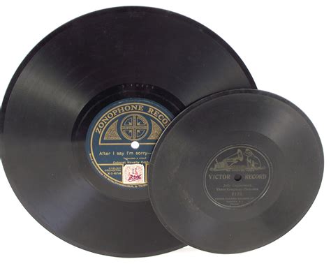 7 Inch 78 Rpm Record 1894 1960s Museum Of Obsolete Media