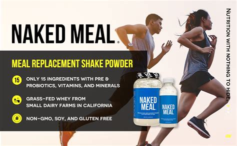Amazon NAKED Meal Protein Shakes Ready To Drink Meal Replacement Shakes For Weight Loss