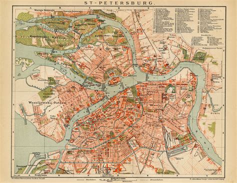29 Map Of St Petersburg Russia Maps Database Source