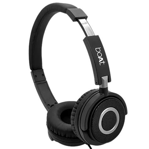 BoAt Bassheads 900 Headphone Black Computech Store