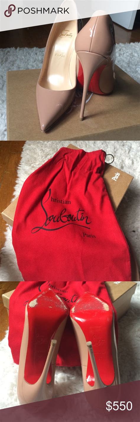 Christian Louboutin So Kate Nude Heels