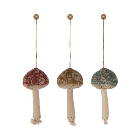 Maileg ophæng i stof svamp 3 ass 69 95 Se her Olisan dk