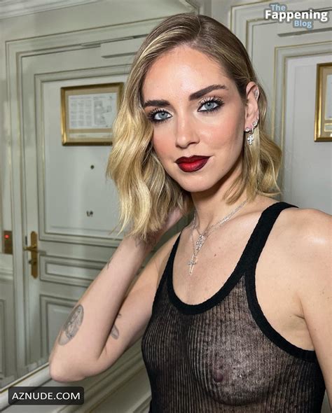 Chiara Ferragni Sexy Shows Off Her Hot Tits At Dior Fashion Show In Paris AZNude