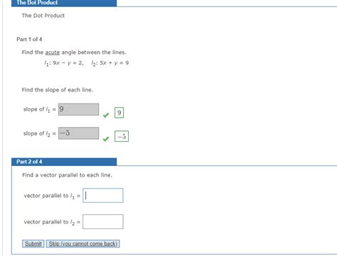 Solved Please solve completely for parallel vectors and | Chegg.com