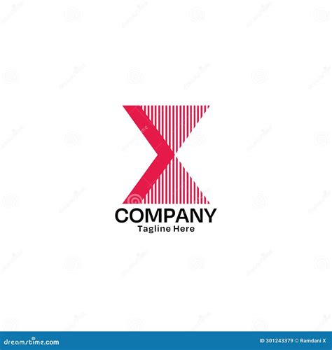 Minimalist Letter X Logo Design Template for Business, Company and ...