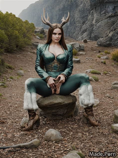 Porn Image Of Looking At Viewer Post Apocalyptic Red Cosplay Undressing Vivid Spreading Legs