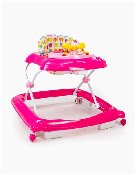 Asalvo Baby Elephant Walker, Pink – ZIPPY