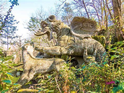 Weird (and spooky) landmarks in Italy: Bomarzo Monster Park ...