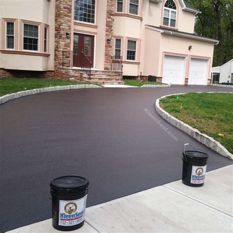 driveway sealing  sealcoating  fords nj kleen seal