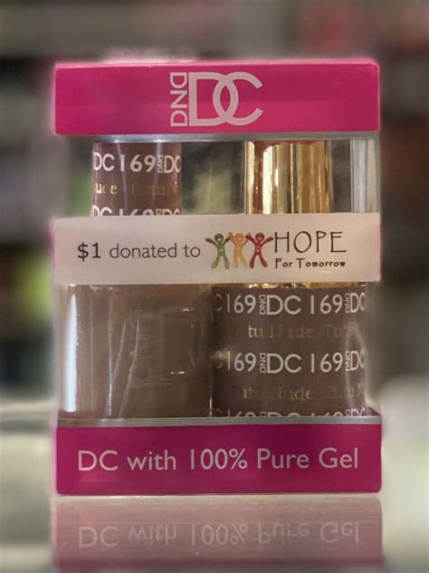 DND DC Duo Soak Off Gel Matching Nail Polish Tutu Nude Walmart Business Supplies