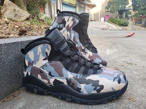 Air Jordan 10 Camo” Desertblack Dusted Clay For Sale Hoop Jordan