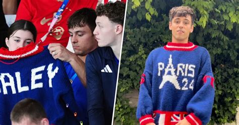 Tom Daley Reveals Paris Sweater He Knitted During the Olympics