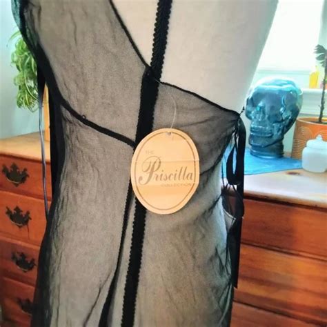 The Priscilla Collection Sheer Baby Doll Lingerie Depop